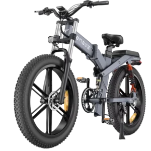EkoRidez – Vélo Électrique Pliable 26" | 250W | Batterie 48V 29,2Ah | 2 Sièges | Freins Hydraulique 6