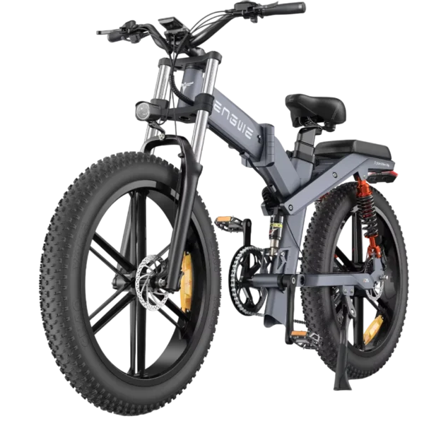 EkoRidez – Vélo Électrique Pliable 26" | 250W | Batterie 48V 29,2Ah | 2 Sièges | Freins Hydraulique 6