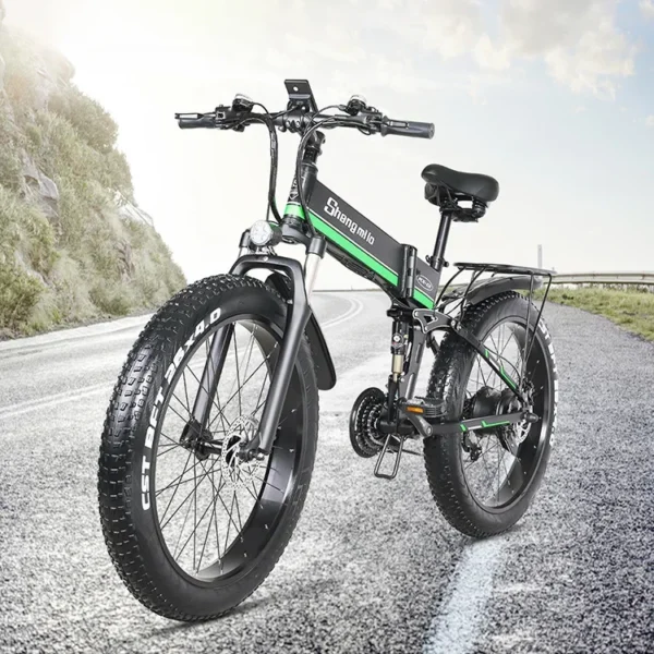 E-Bike Pliable MX01 – VTT Électrique 500W pour Neige et Montagne 6